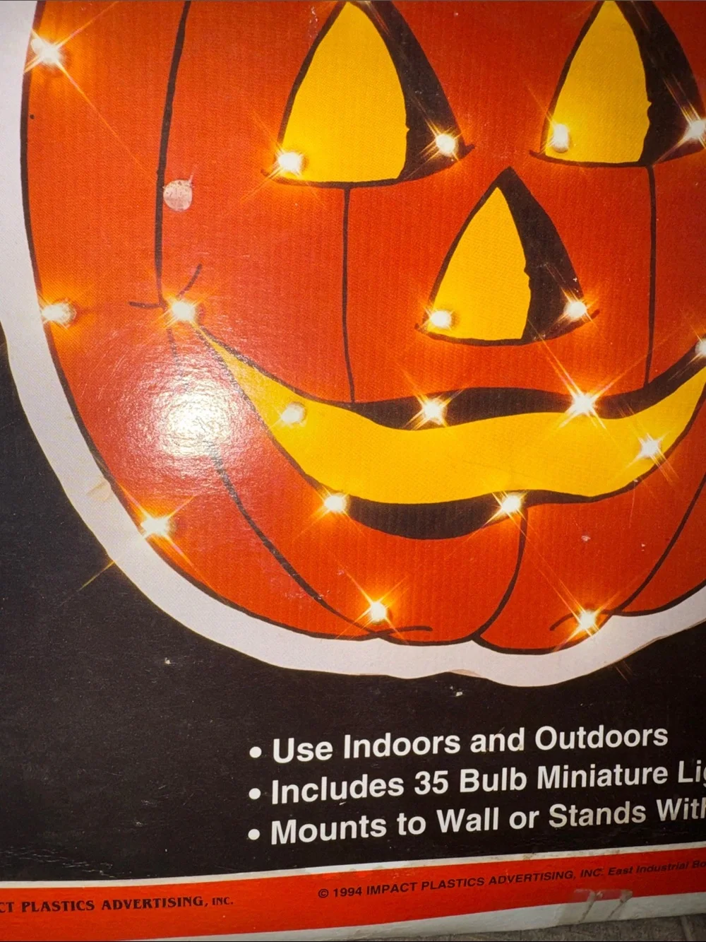 1994 Vintage Jackolantern Twinkler